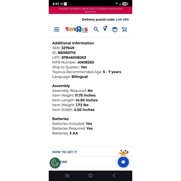 Animal Planet Interactive T Rex Dinosaur Light Up Eyes Growls Tested Toys R Us - Picture 8 of 9